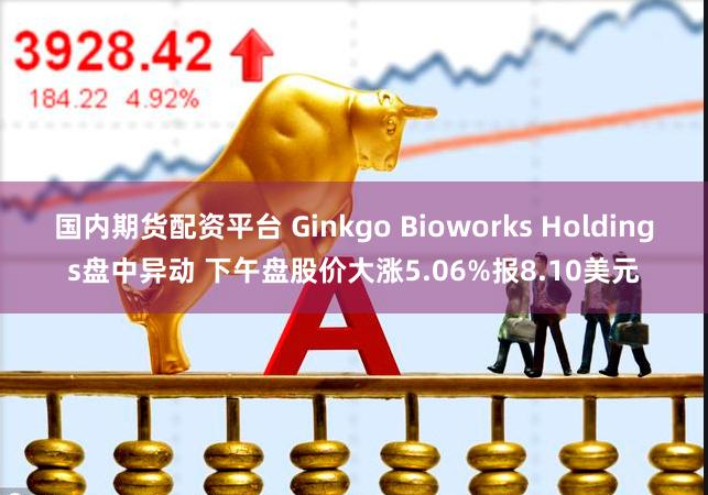 国内期货配资平台 Ginkgo Bioworks Holdings盘中异动 下午盘股价大涨5.06%报8.10美元